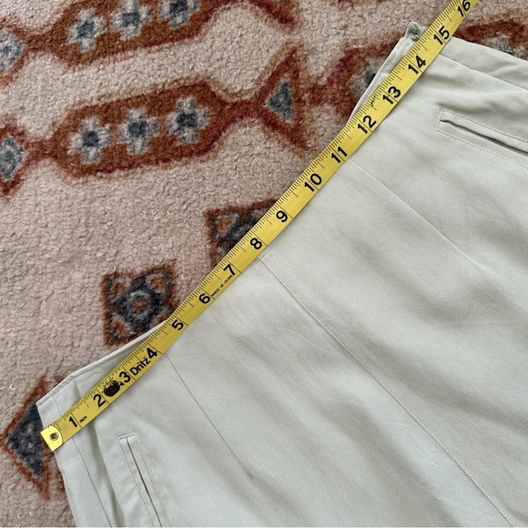 Tommy Bahama Silk Culottes Mint Green Beachy Flowy Coastal Size 10 - Picture 9 of 11